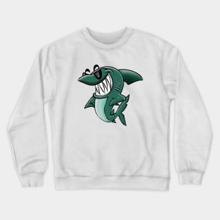 Happy Shark Crewneck Sweatshirt